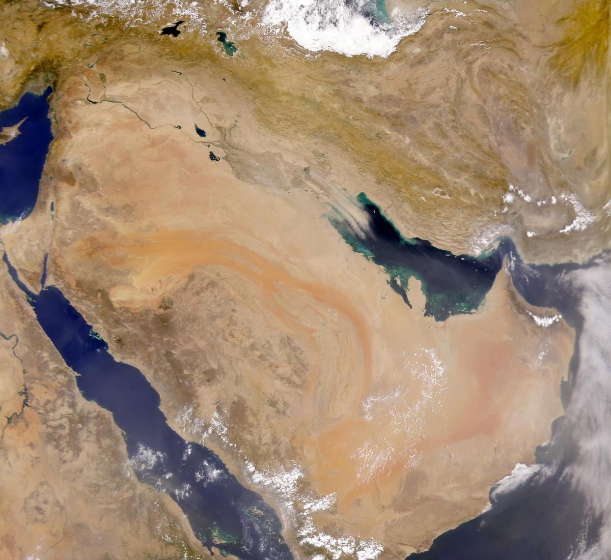 Карта на Саудиска Арабија satellite