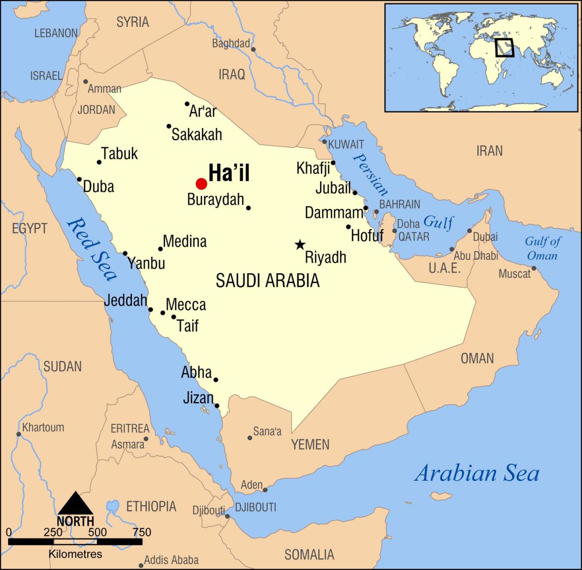 град KSA мапа