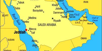 Jeddah KSA мапа