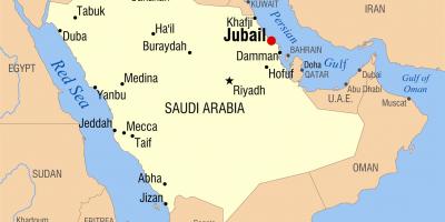 Jubail KSA мапа