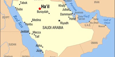 Град KSA мапа