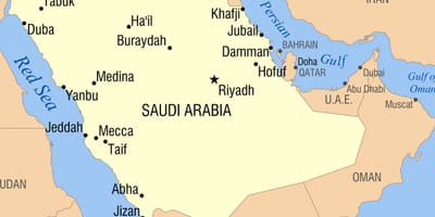 Arar KSA мапа