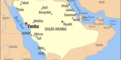 Yanbu KSA мапа
